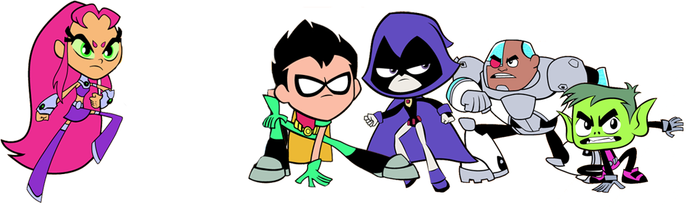 Teen Titans Animated Characters