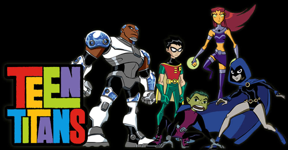 Teen Titans Animated Team