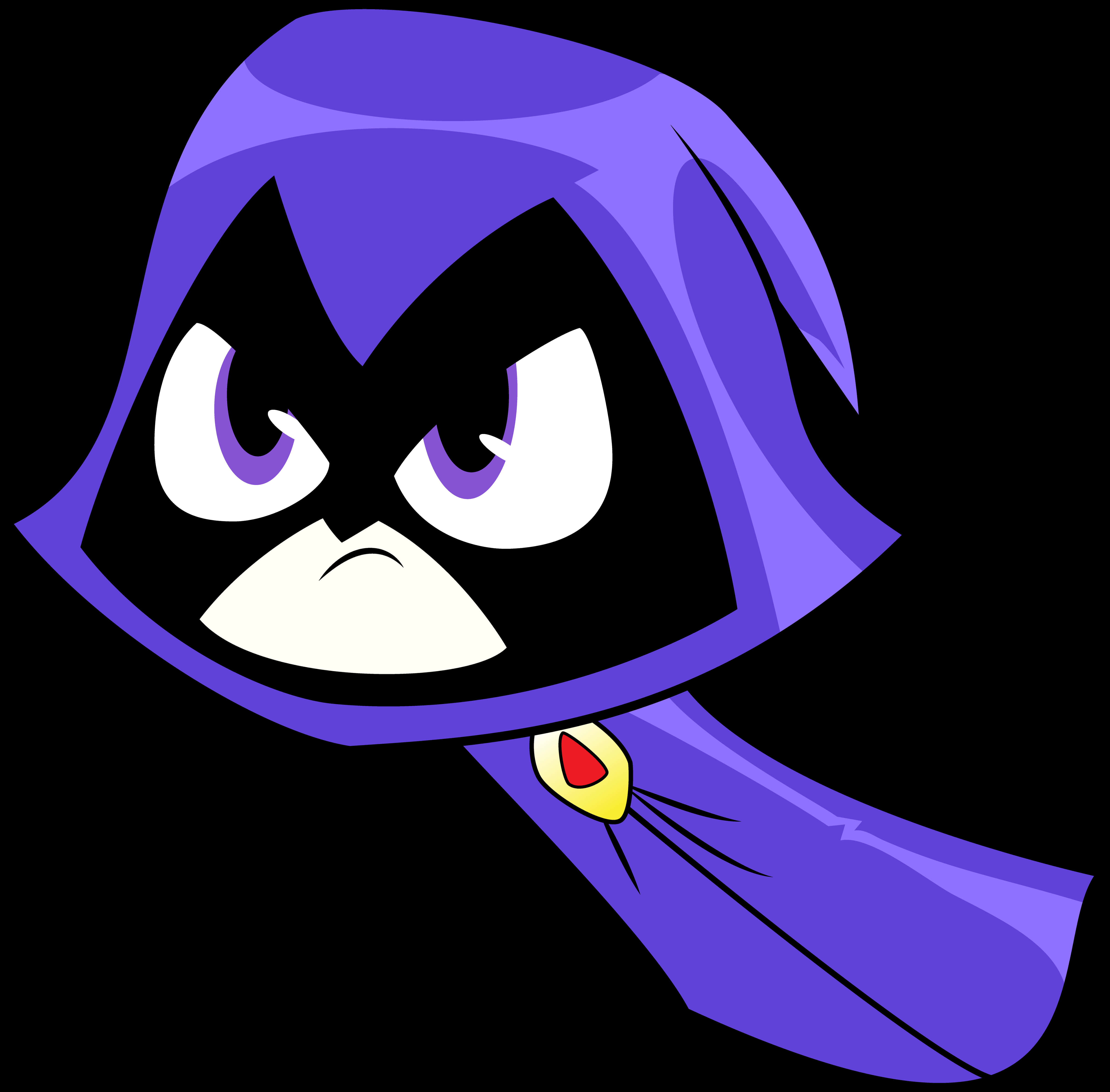 Teen Titans Go Raven Portrait