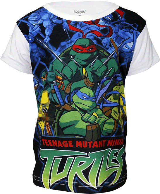 Teenage Mutant Ninja Turtles T Shirt Design