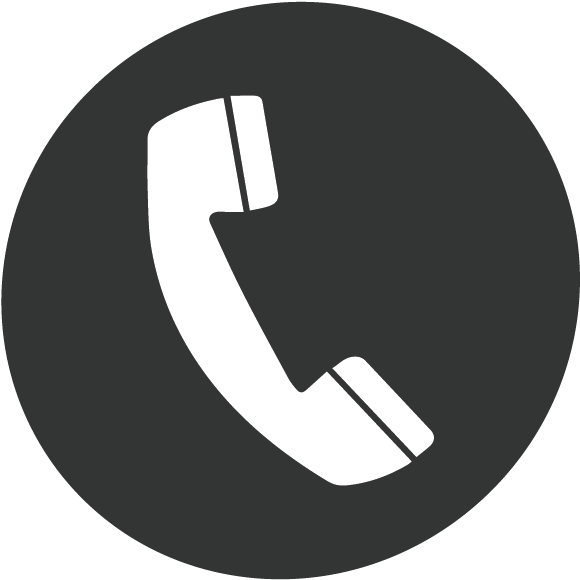 Telephone Icon Black Background