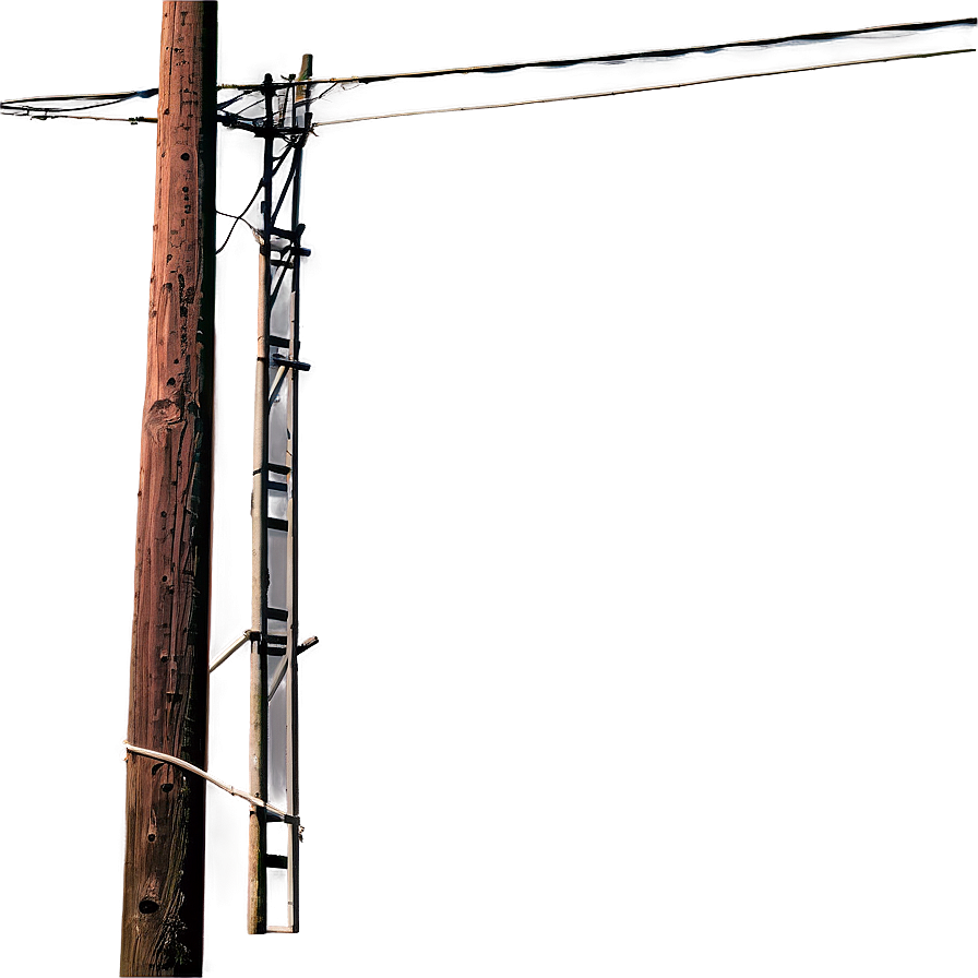 Telephone Pole At Dusk Png 06132024