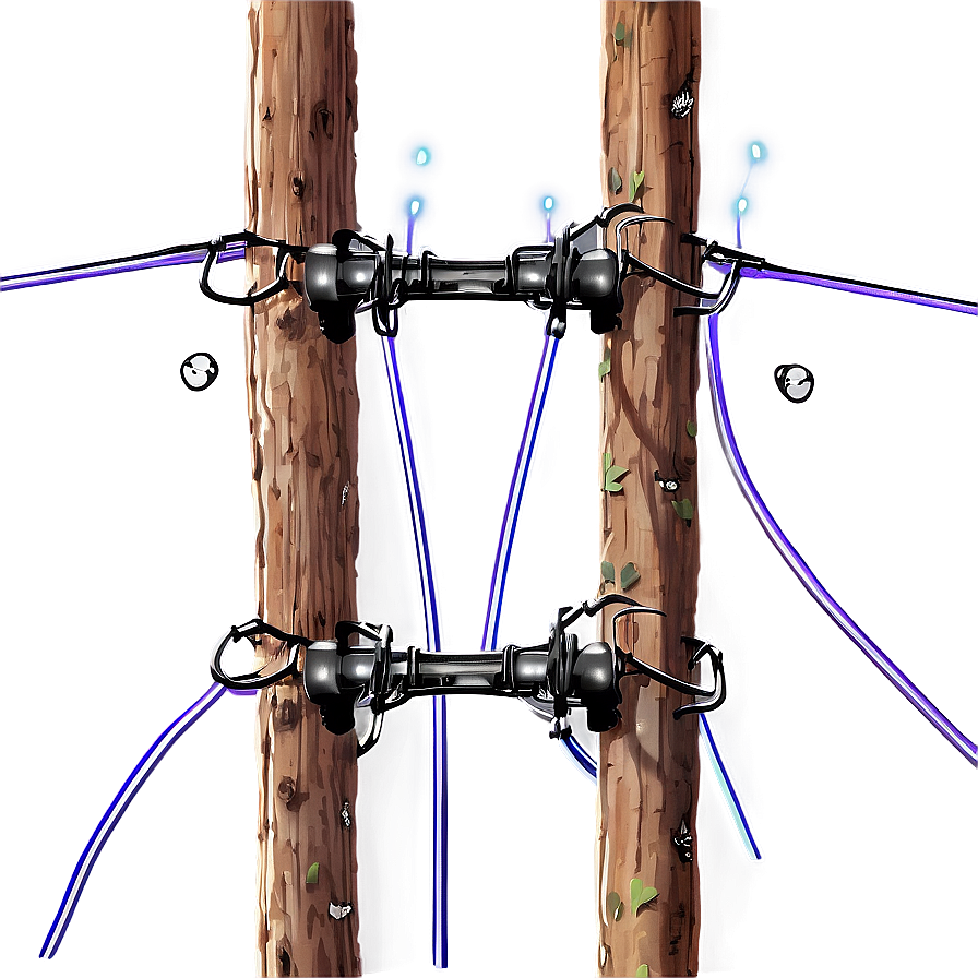 Telephone Pole With Wires Png Mlt65