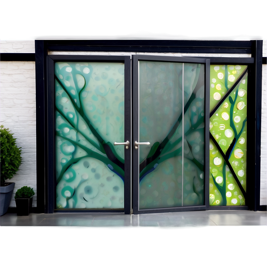 Tempered Glass Door Png Rtw