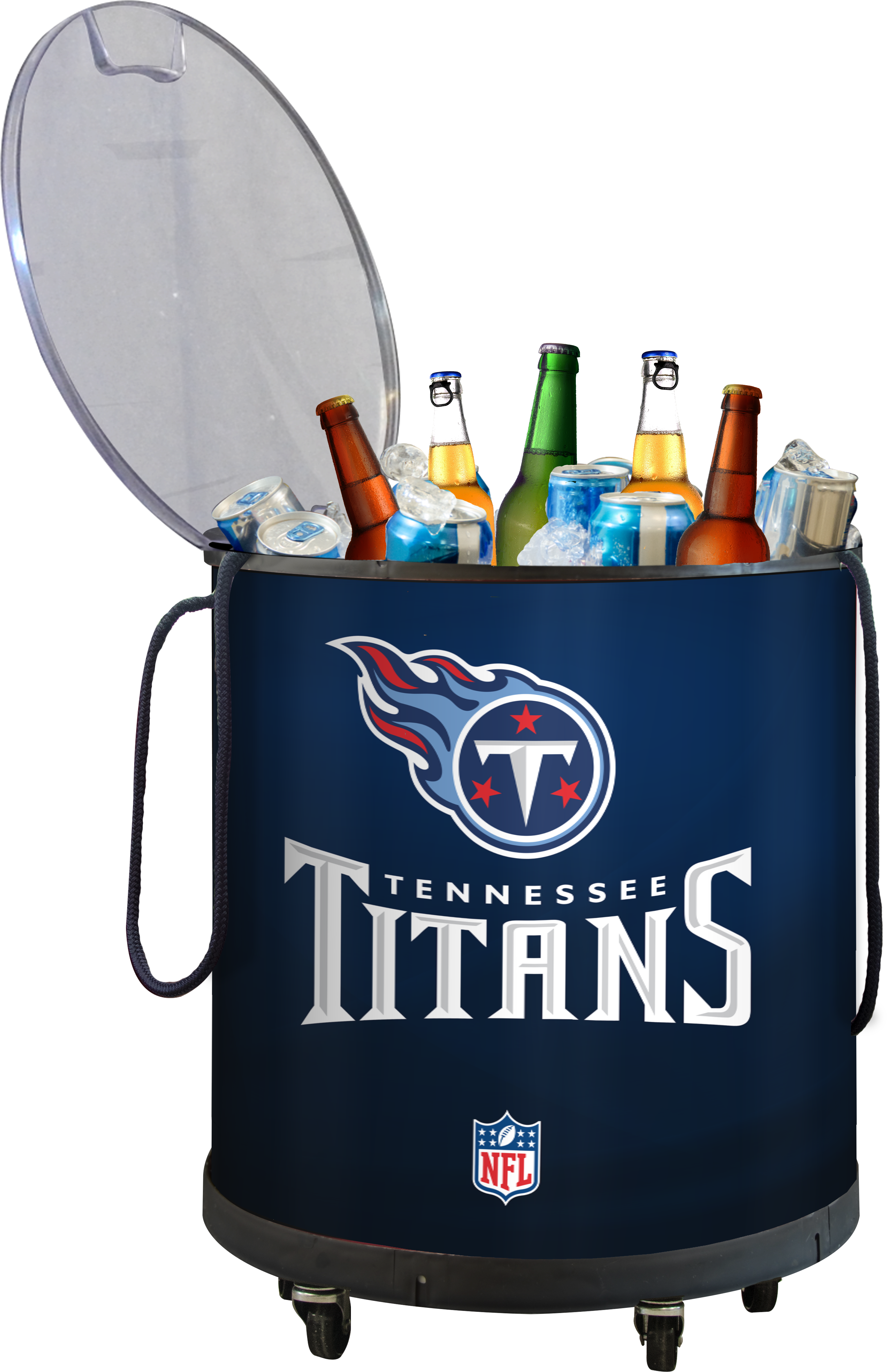 Tennessee Titans Logo Coolerwith Drinks