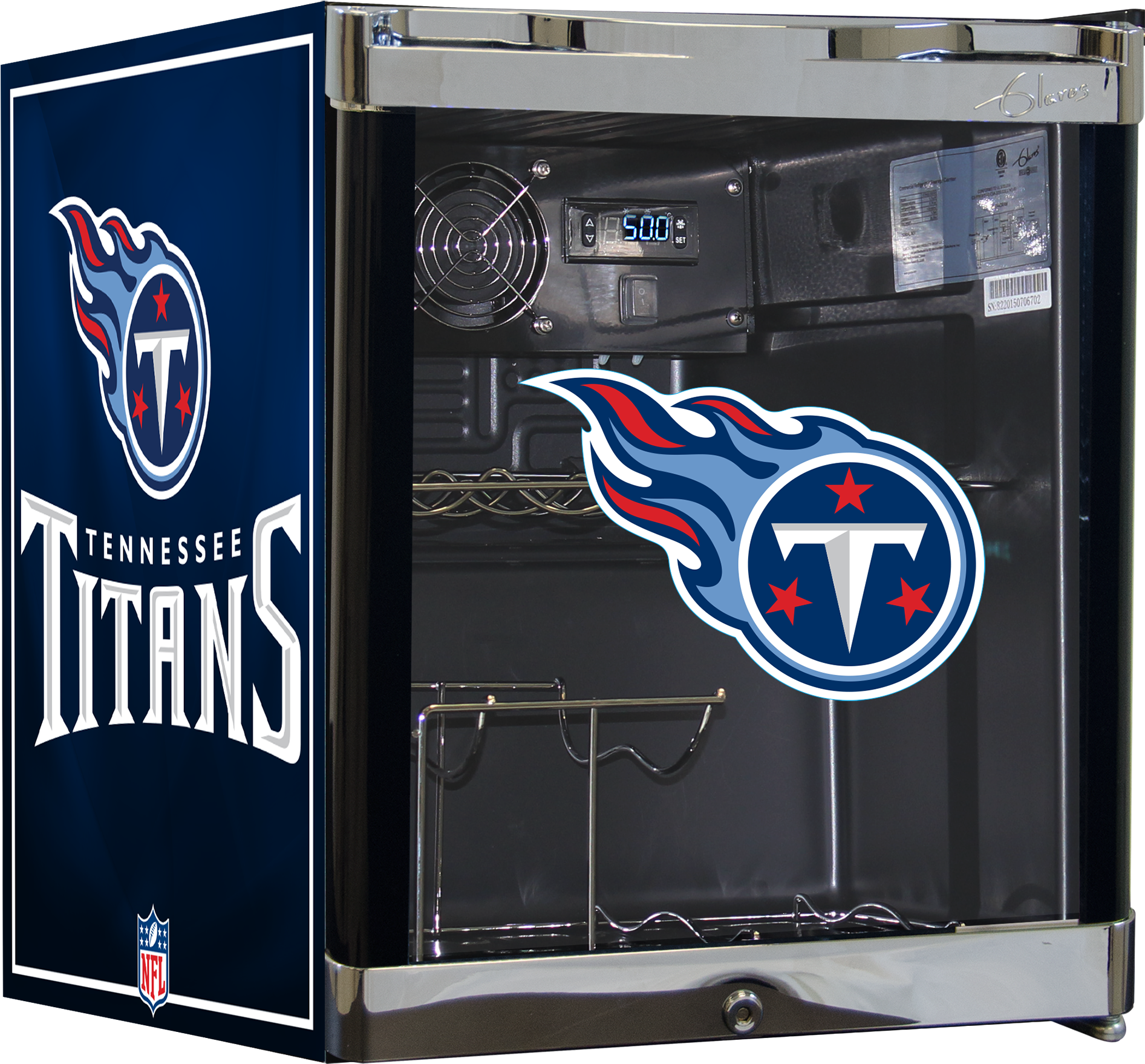 Tennessee Titans Themed Mini Fridge