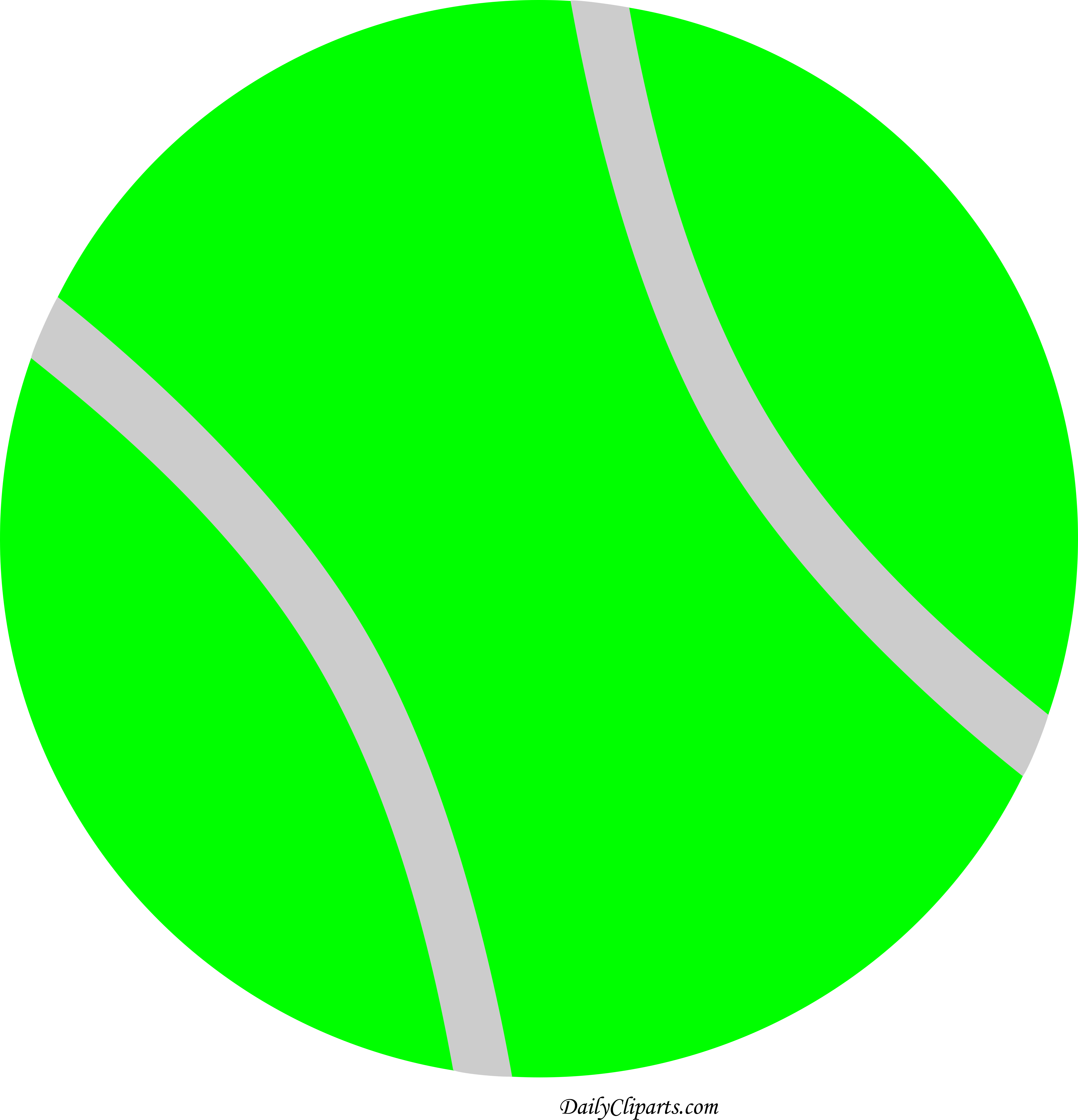 Tennis Ball Close Up Graphic