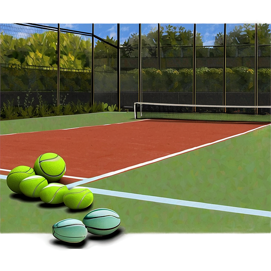 Tennis Court Line Png 25