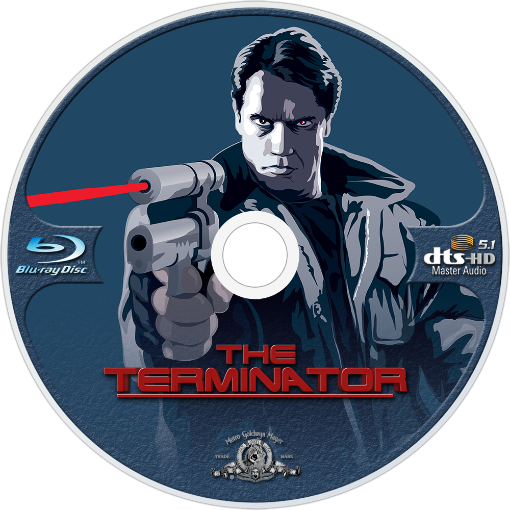 Terminator Bluray Disc Artwork