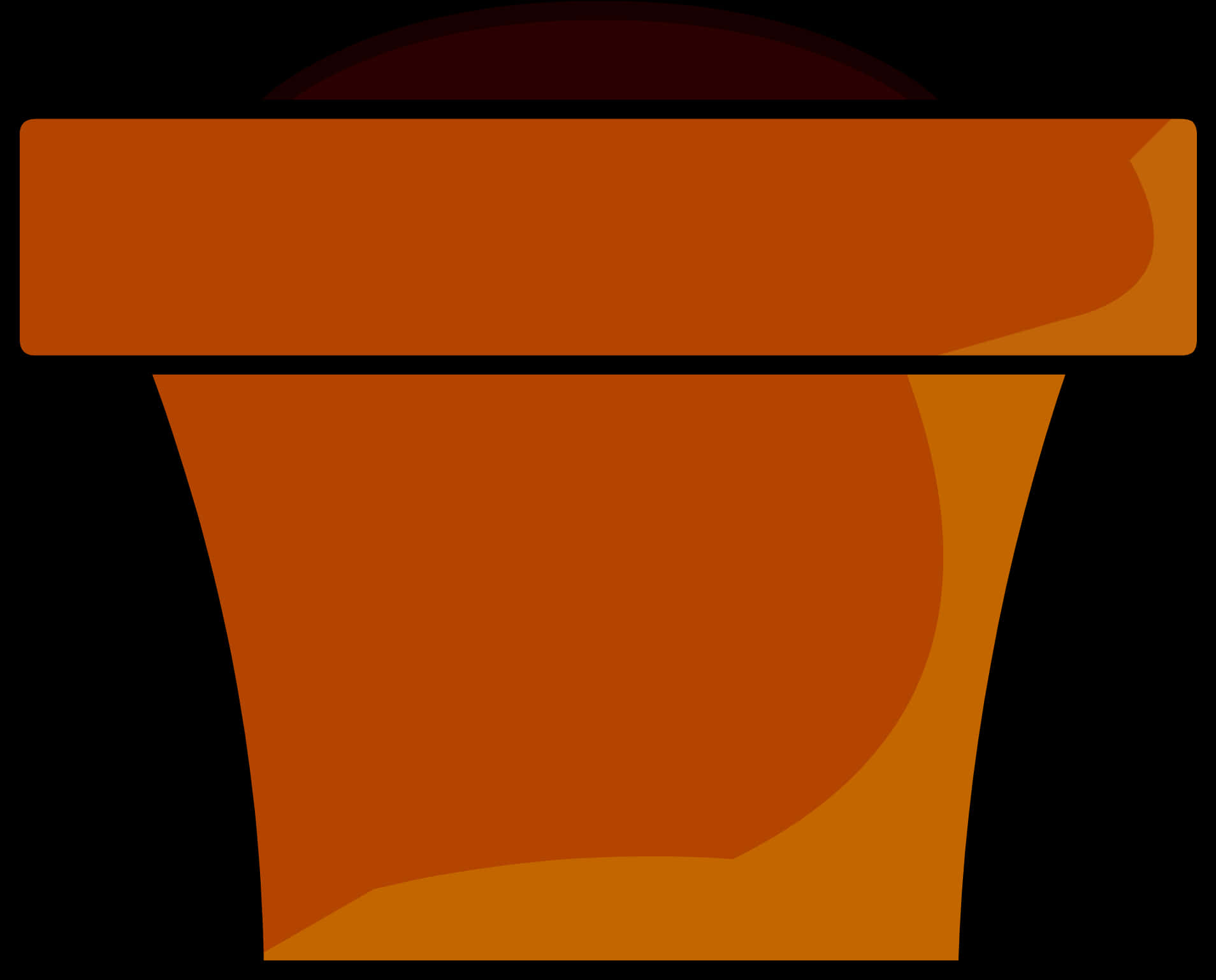 Terracotta Flower Pot Vector