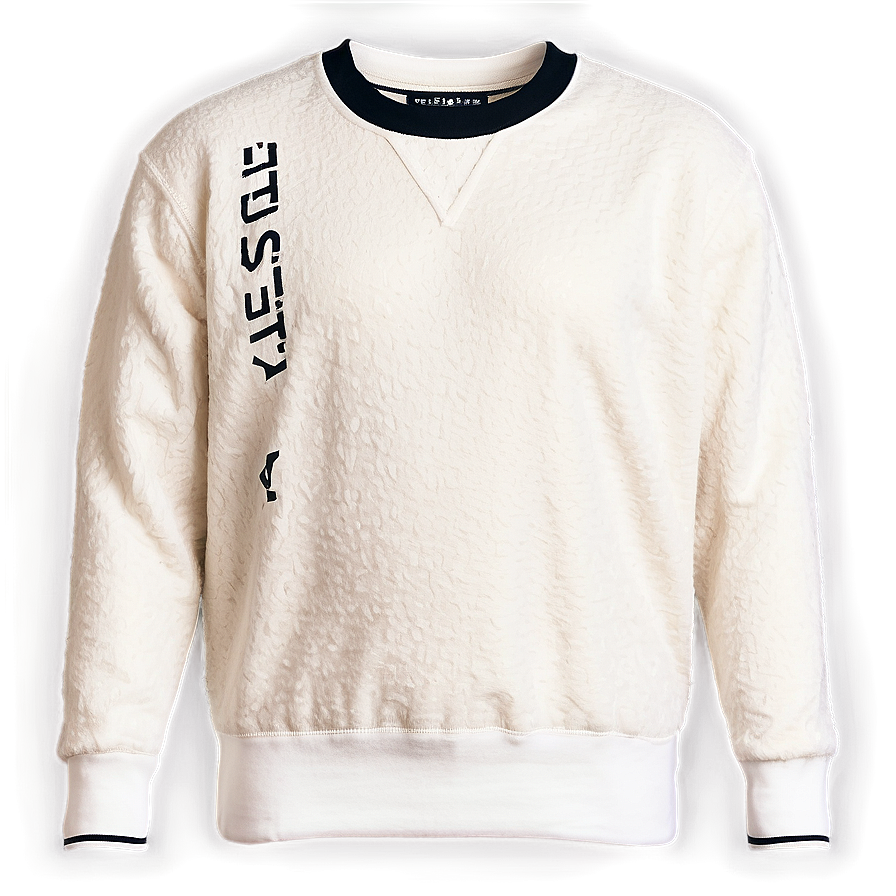 Terry Cloth Crewneck Pullover Png 06272024