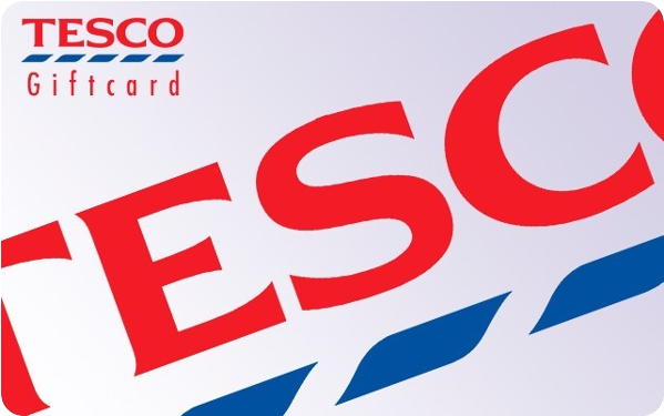 Tesco Giftcard Closeup