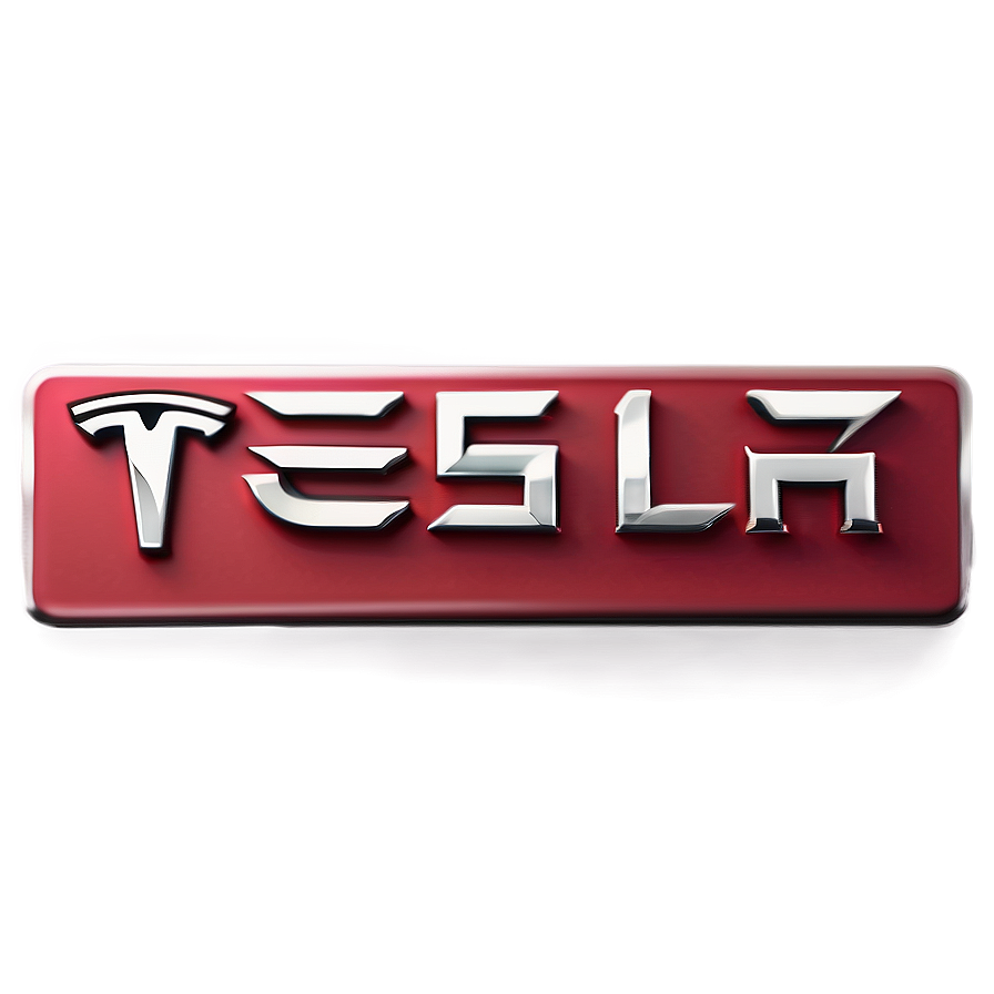 Tesla Logo Badge Png 77