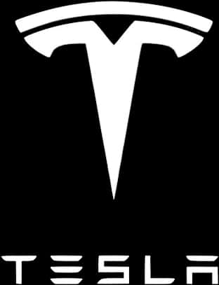 Tesla Logo Blackand White