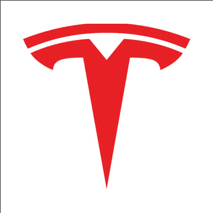Tesla Logo Redon White