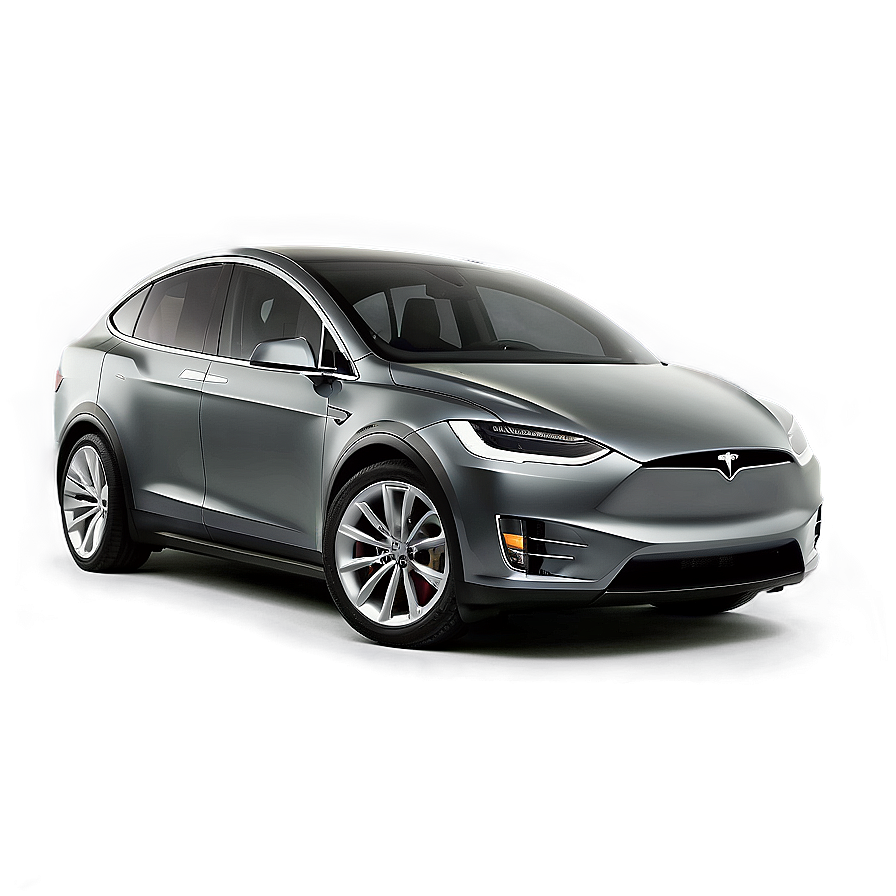 Tesla Model X Matte Finish Png Sgj