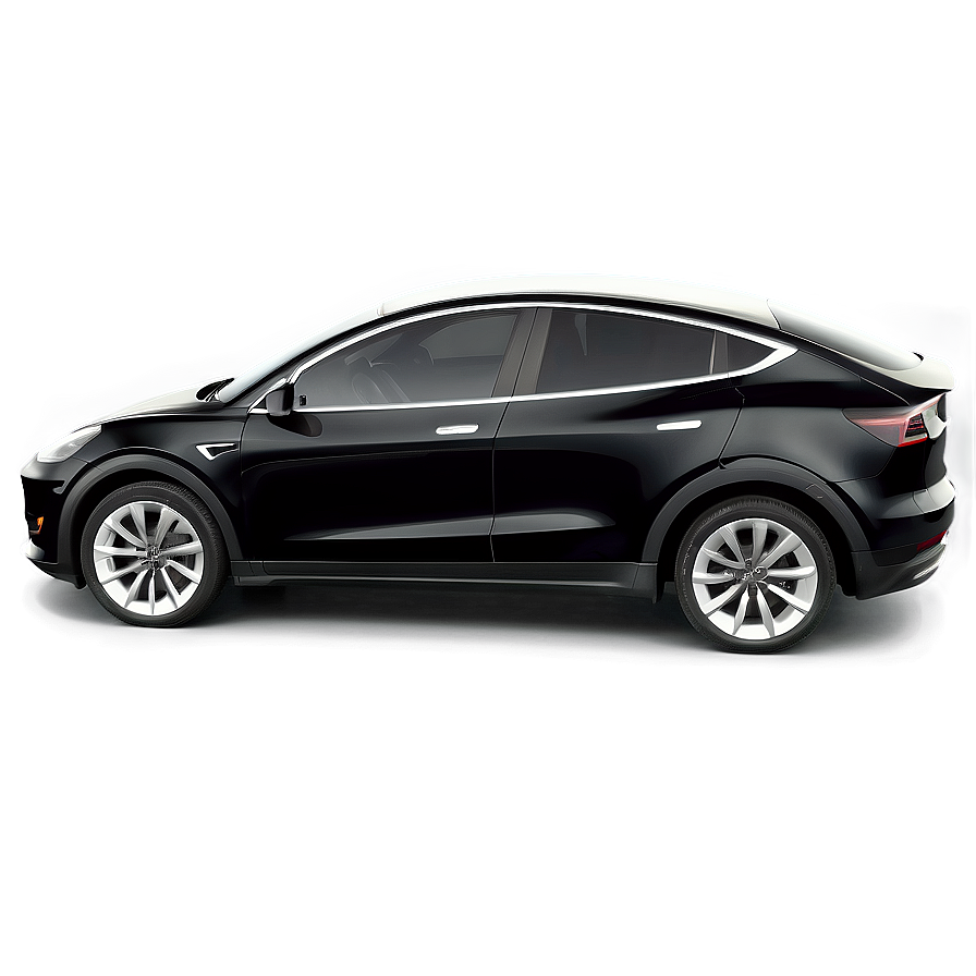 Tesla Model Y Side View Png 06212024