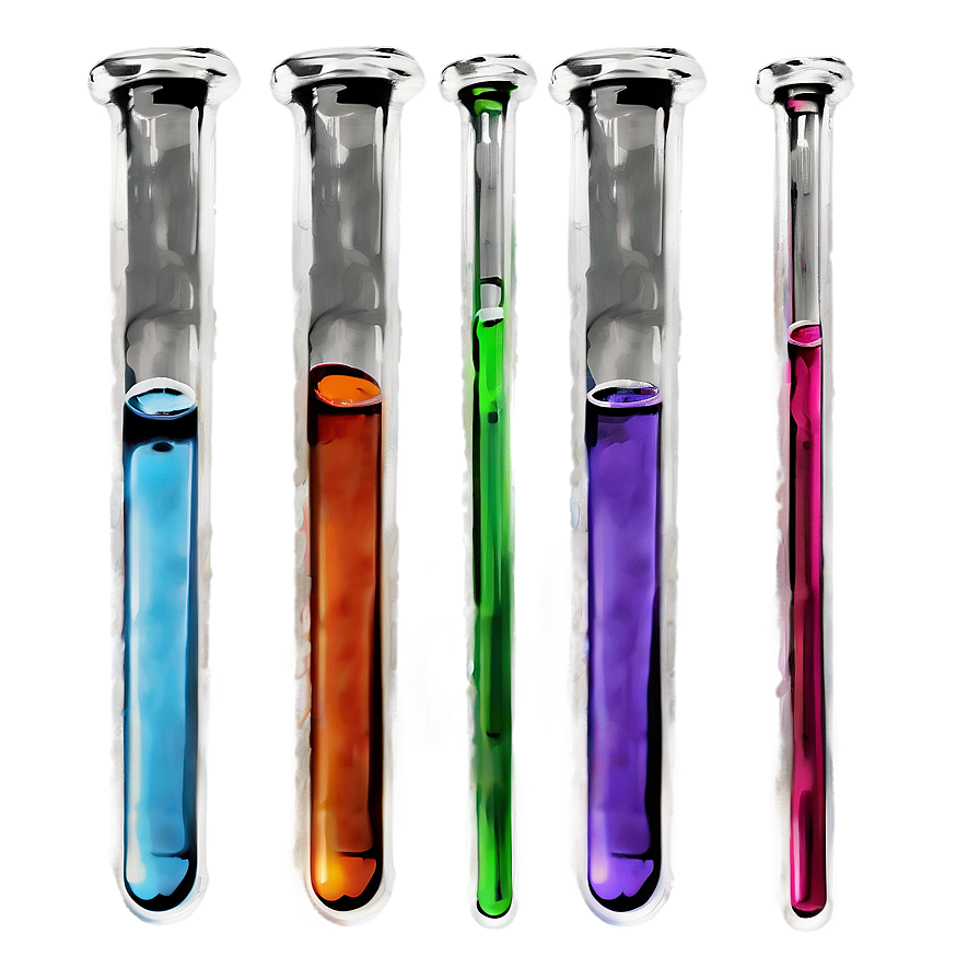 Test Tubes With Smoke Png 06262024