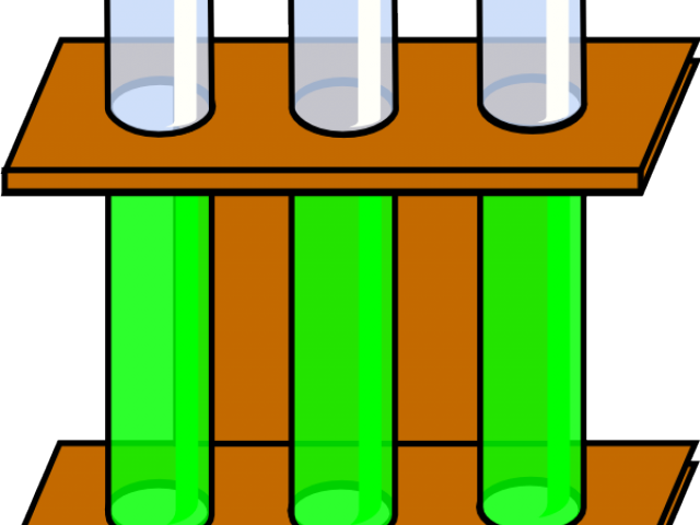 Test Tubeswith Green Liquid