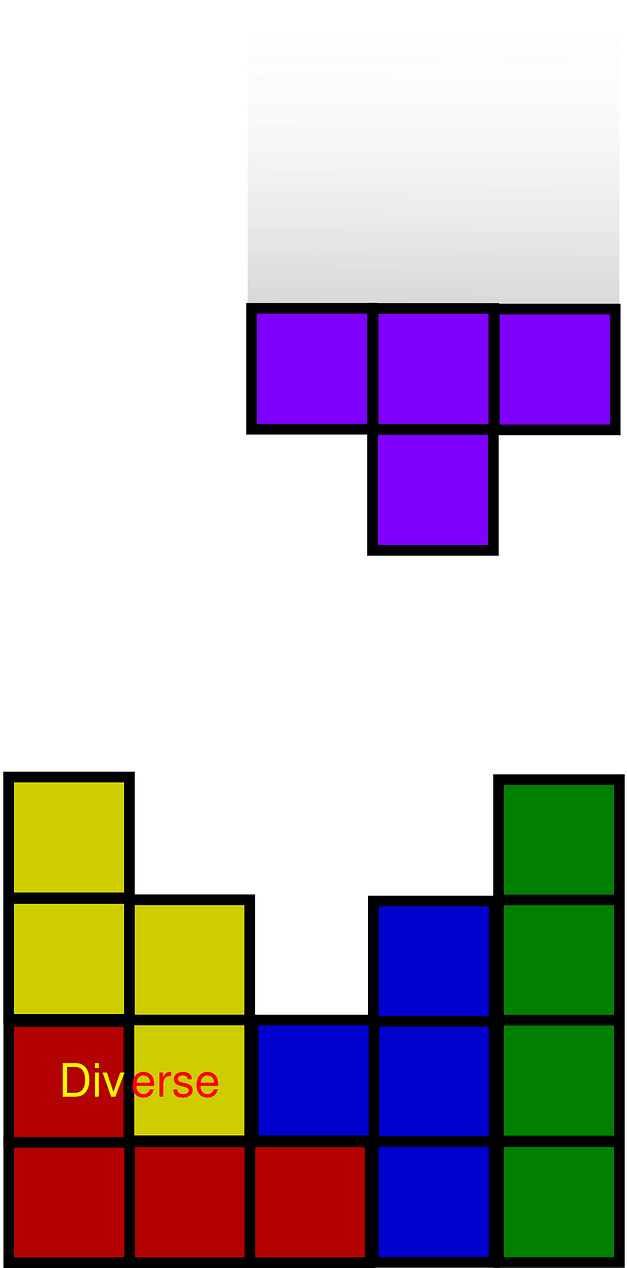 Tetris Blocks Colorful Gameplay