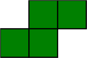 Tetris Green T Block