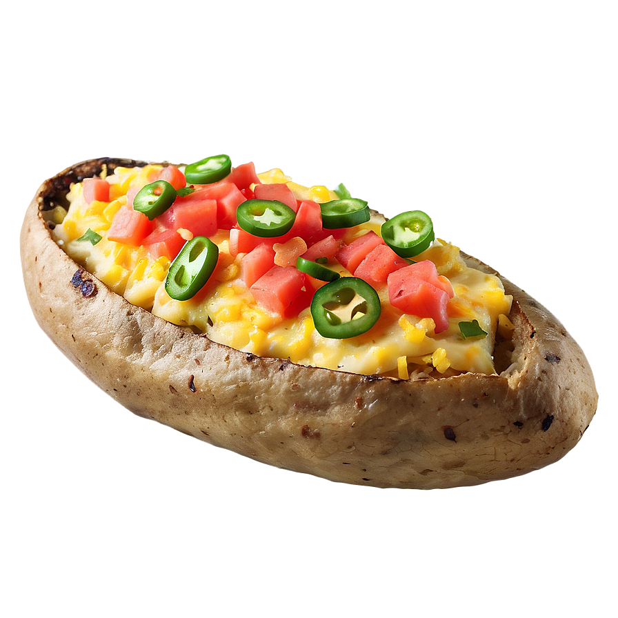 Tex-mex Baked Potato Png Sty47