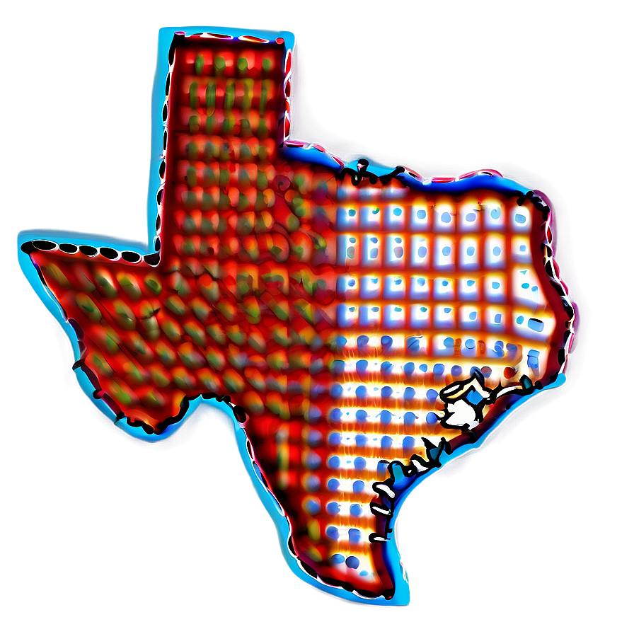 Texas Boundary Shape Png 05252024