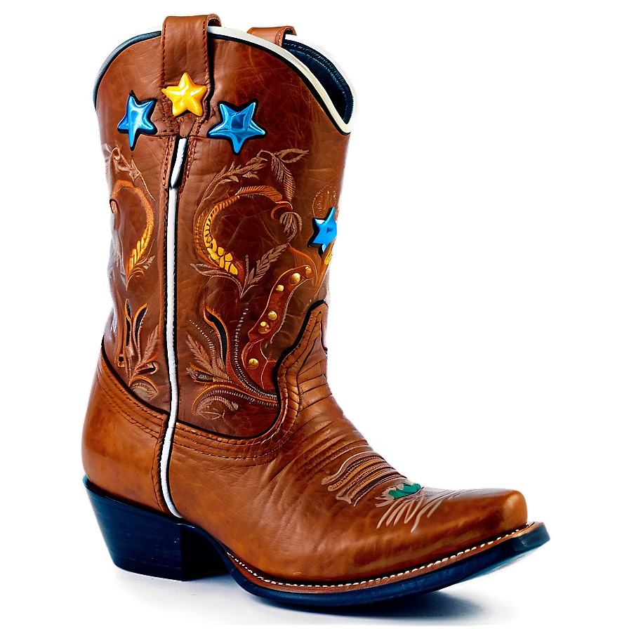 Texas Cowboy Boot Png 05232024