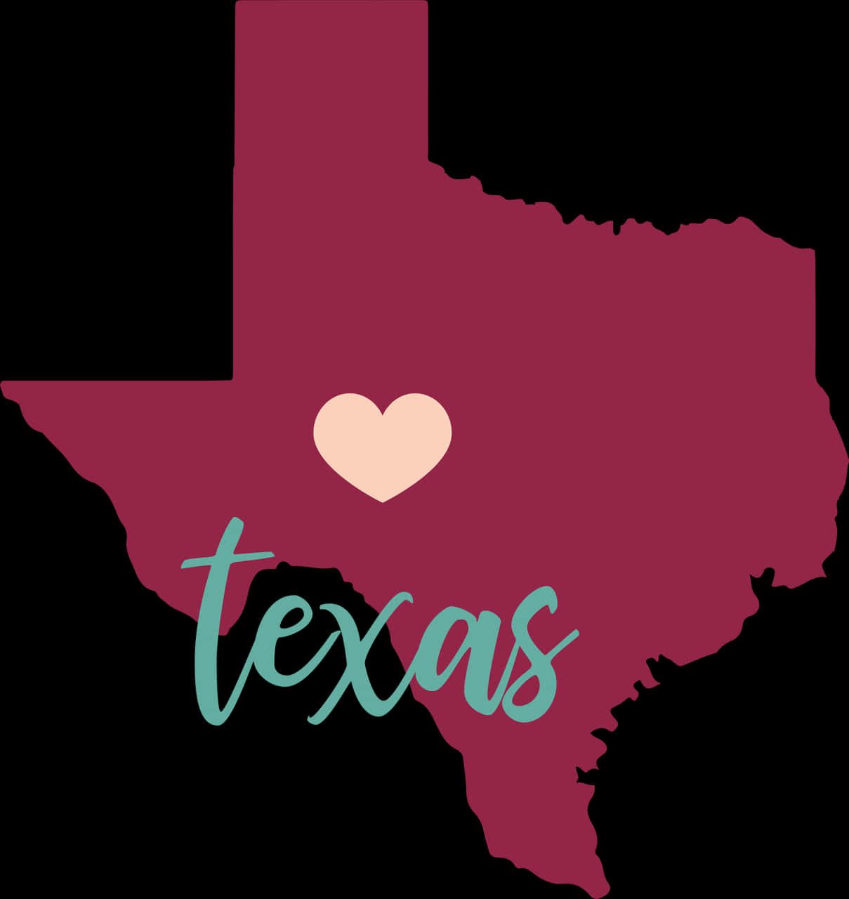 Texas Love Graphic