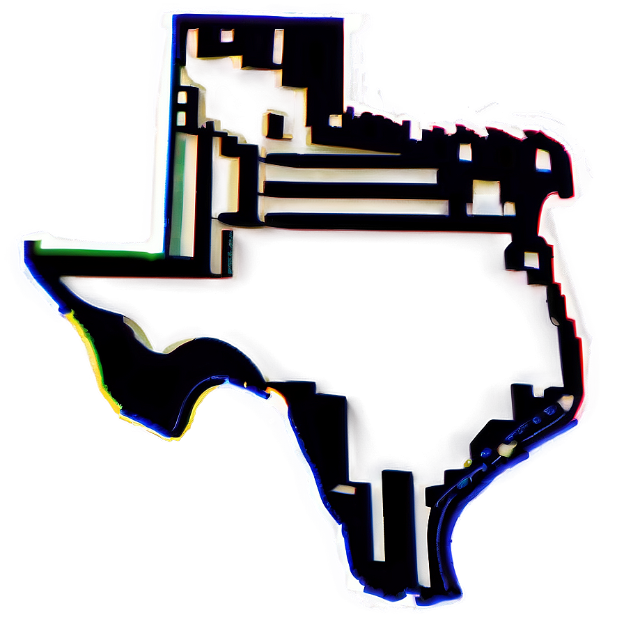 Texas Outline Vector Png 05252024