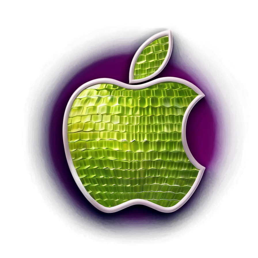 Textured Apple Logo Png 05232024