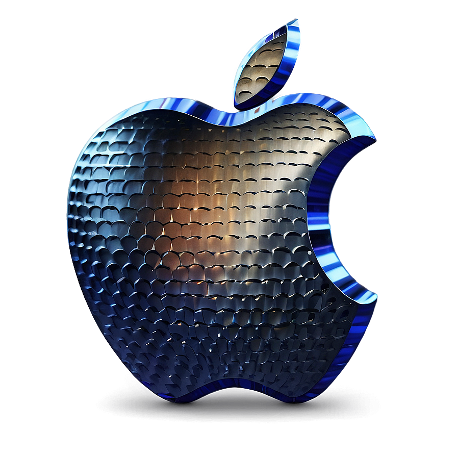 Textured Apple Logo Png 66