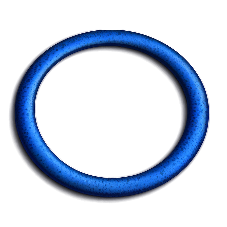 Textured Blue Circle Png 05252024