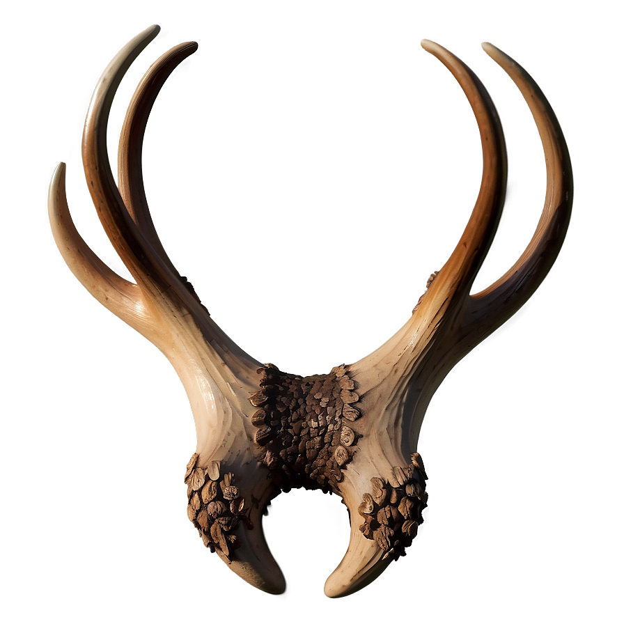 Textured Deer Antler Png 84