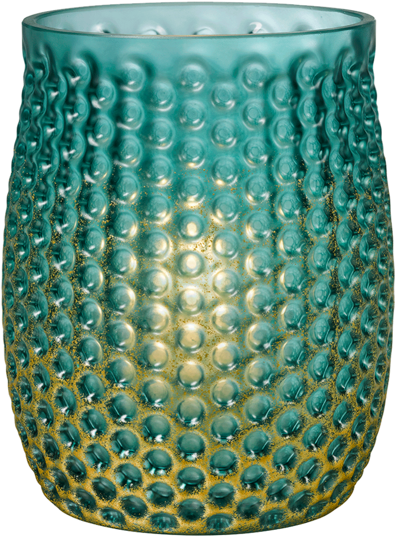 Textured Glass Vase Aquatic Inspiration.jpg