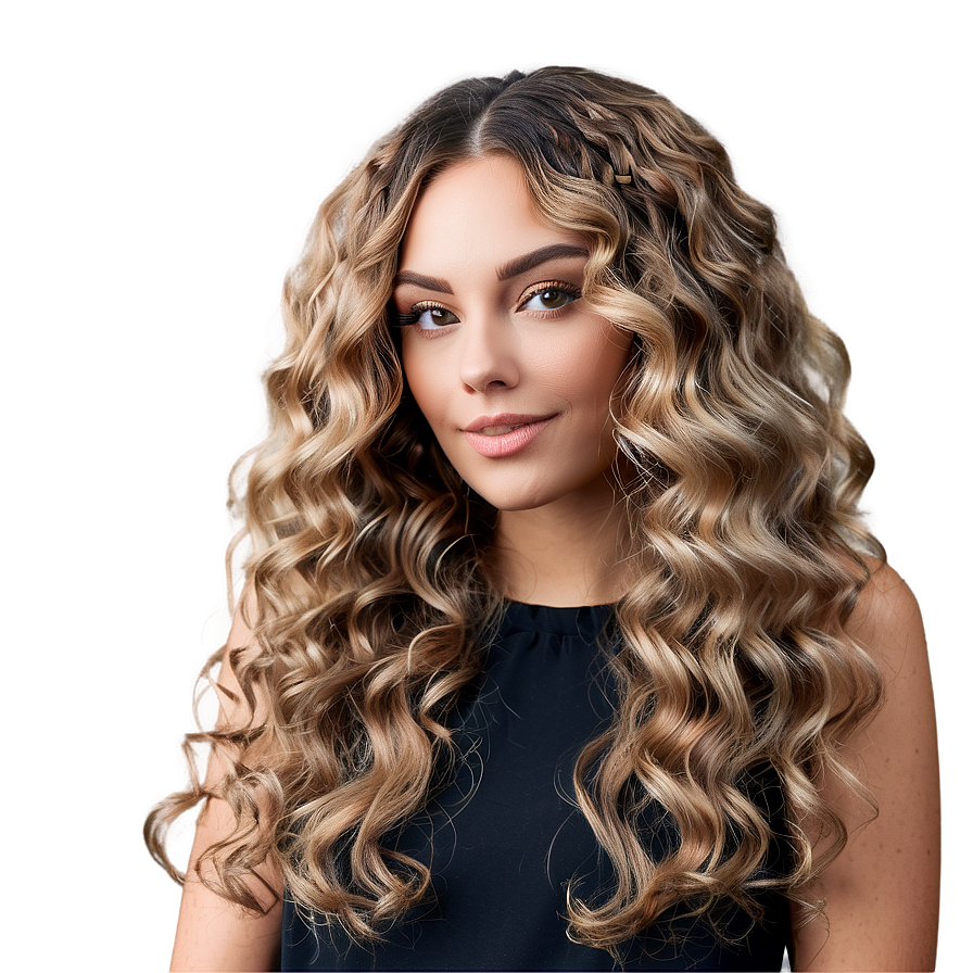 Textured Perm Waves Png Yak46