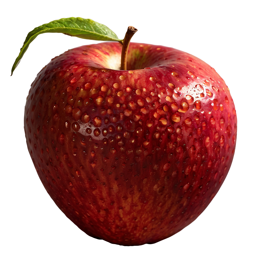 Textured Red Apple Png Tbg7