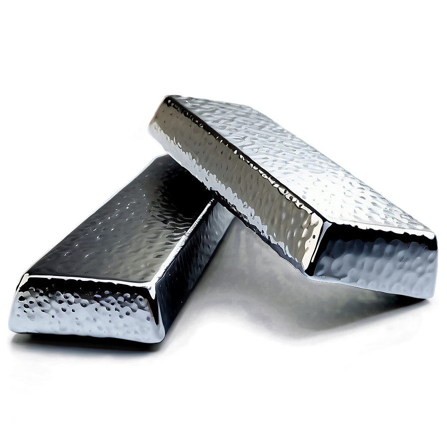 Textured Silver Bar Png Usj