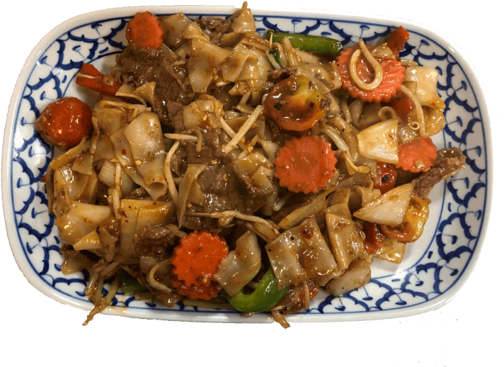 Thai Stir Fried Noodles Dish