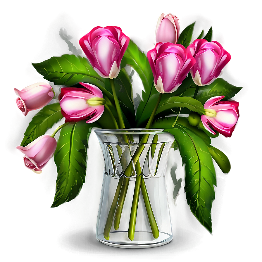 Thank You Flowers In Vase Png Eag