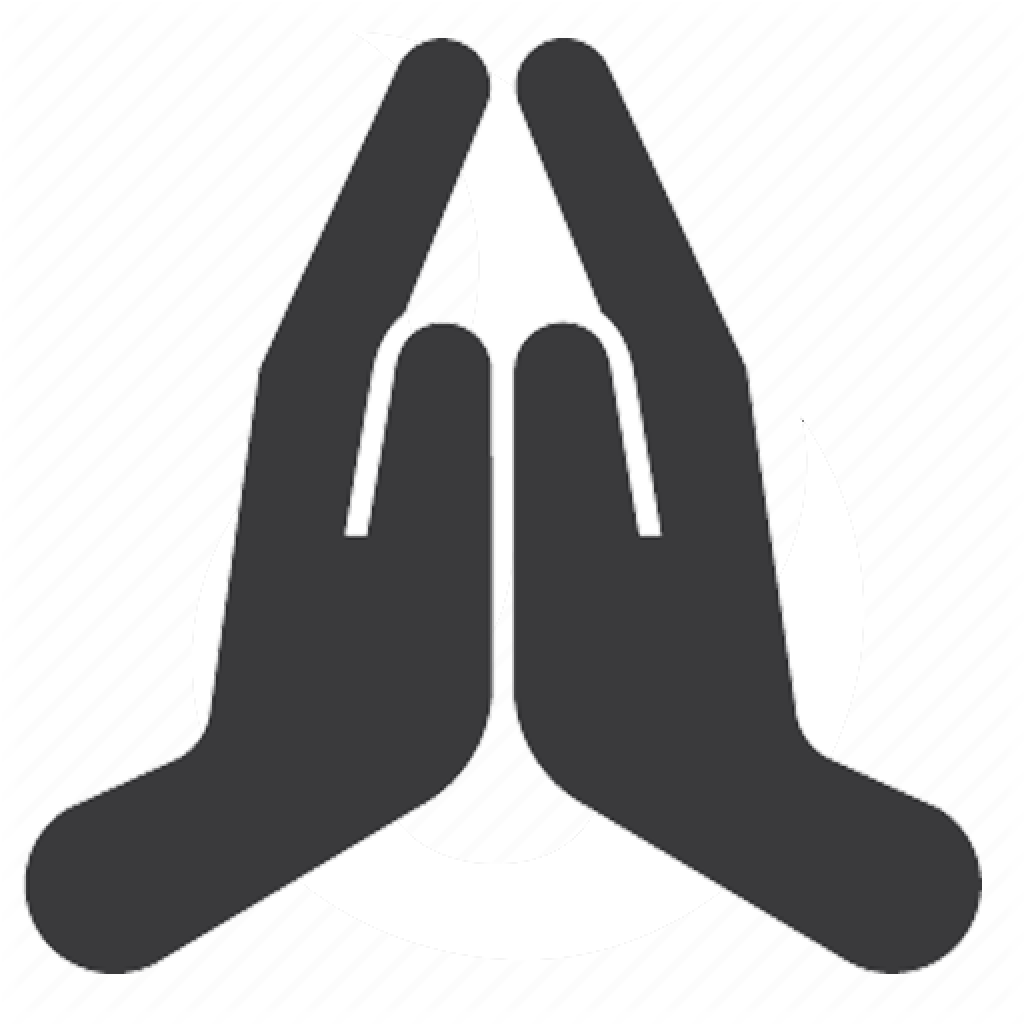 Thankful Hands Gesture Icon