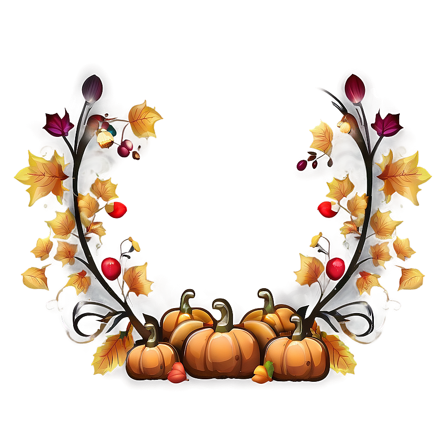 Thanksgiving Border Png Oaa53