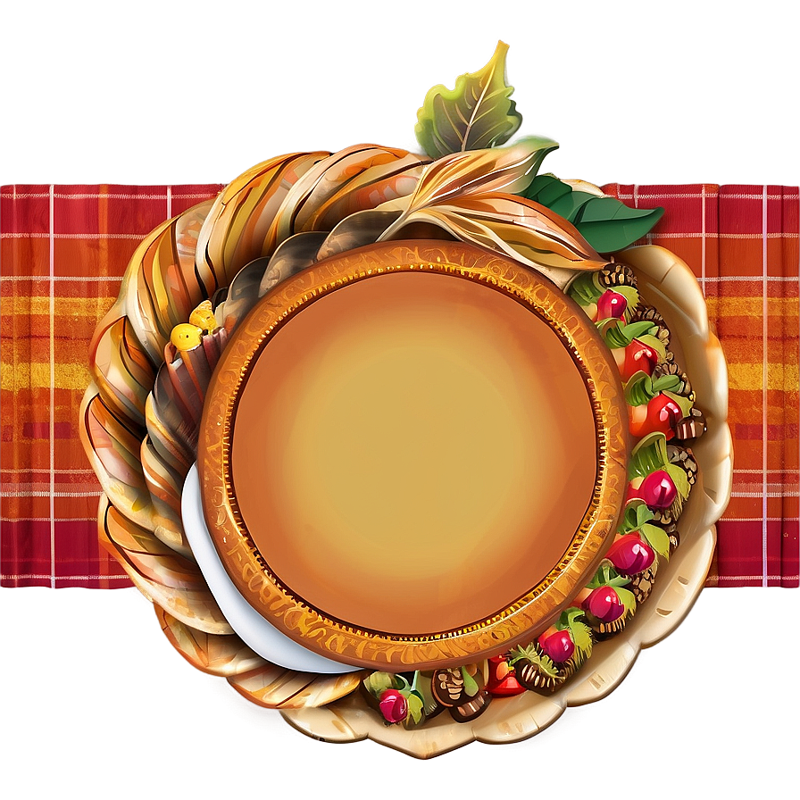 Thanksgiving Cornucopia Border Png Ppt51