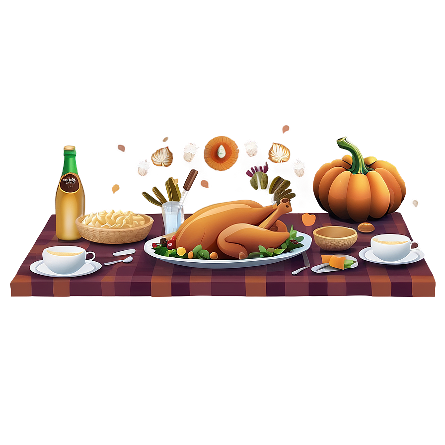 Thanksgiving Day Celebration Png Sjk51