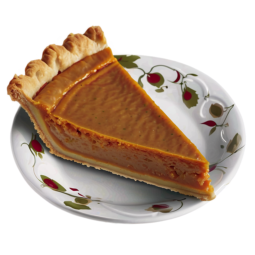 Thanksgiving Pumpkin Pie Png Sil27