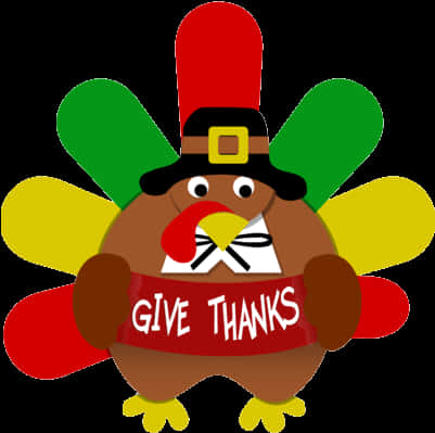 Thanksgiving Turkey Cartoon Graphic