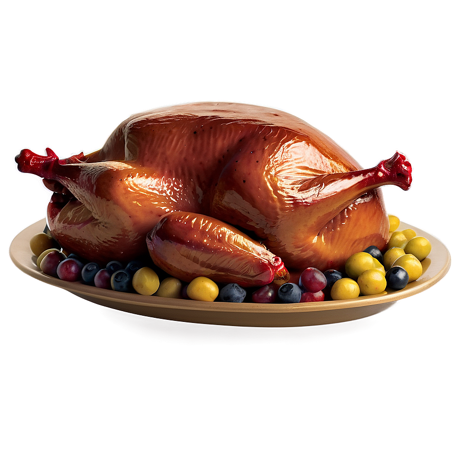 Thanksgiving Turkey Platter Png 05212024