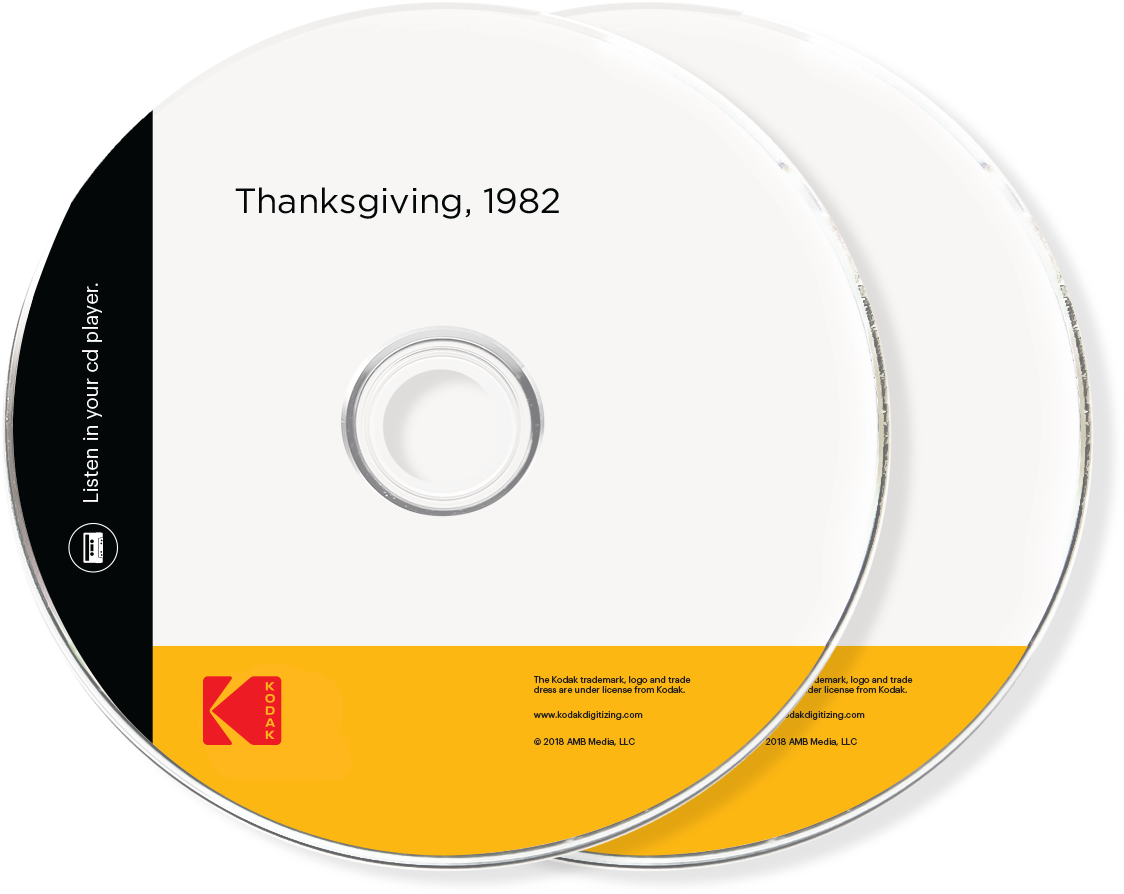 Thanksgiving1982 Audio D V D