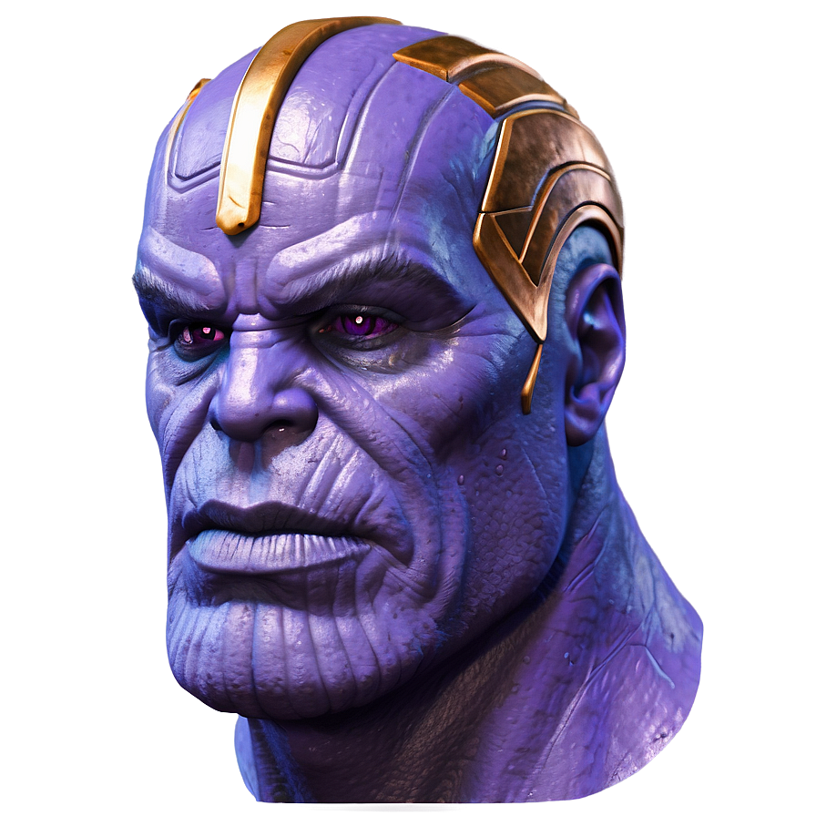 Thanos 3d Model Png 56