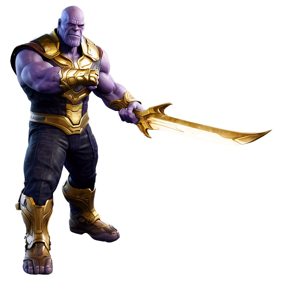 Thanos As A Warrior Png 05212024